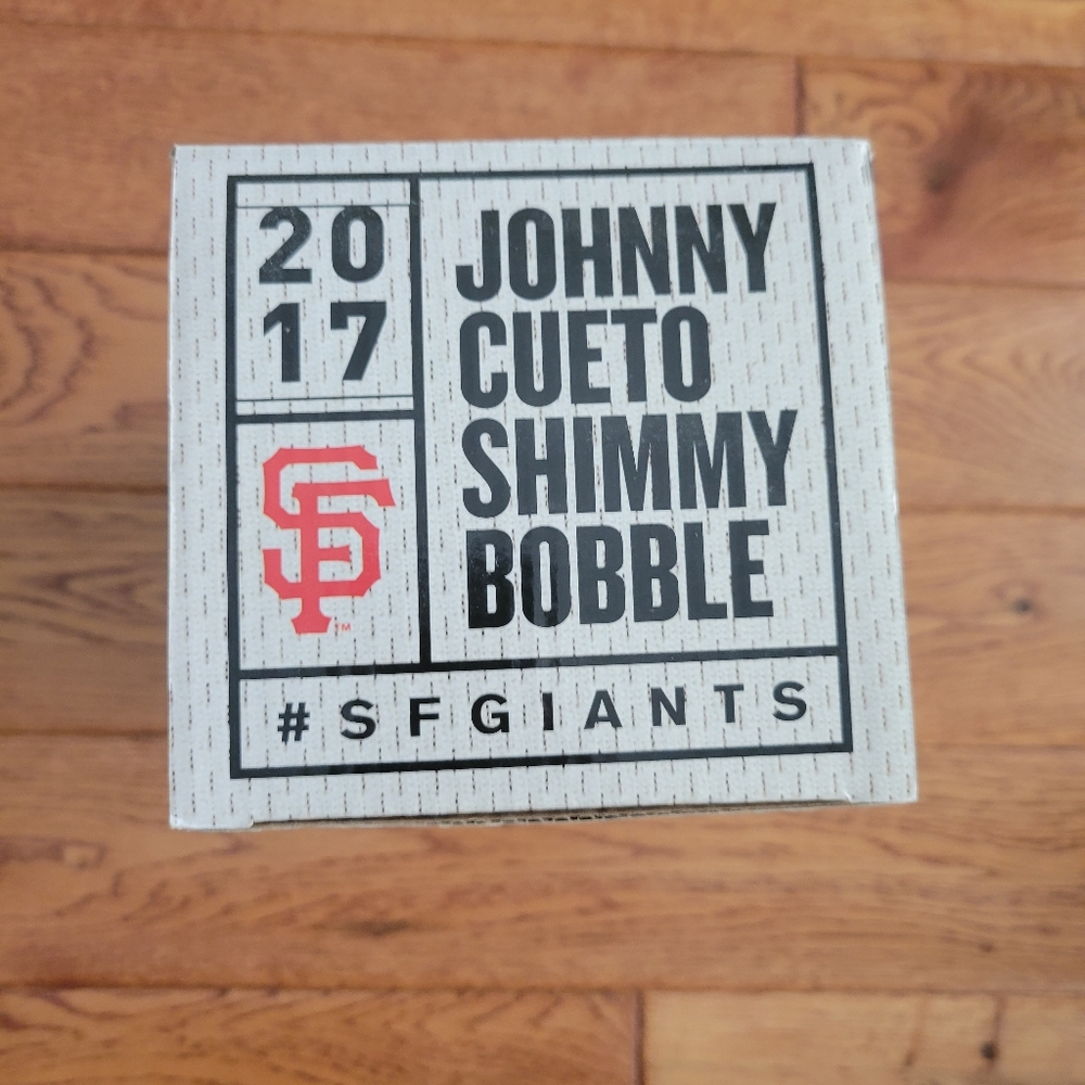 NEW Johnny Cueto 2017 Shimmy Bobble SF Giants - Picture 6 of 7